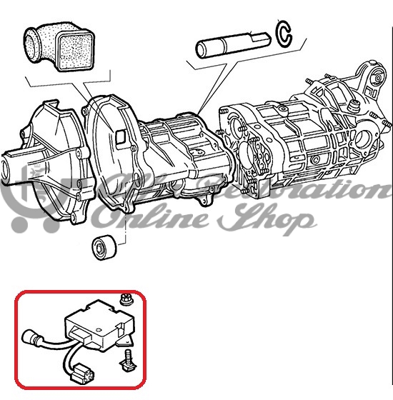 Alfa 75/Milano/SZ/RZ Speedo Sender Amplifier Unit