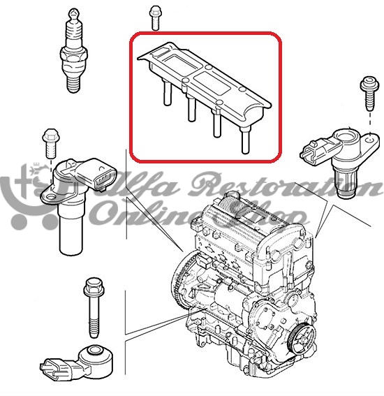 Alfa 159/Brera/Spider 2.2 JTS Ignition Coil Pack