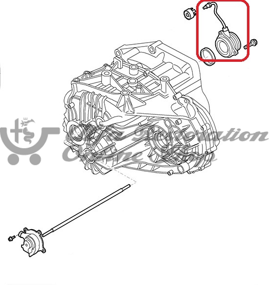 Alfa Romeo Giulietta/MITO/4C Clutch Slave Actuator/Cylinder (Automatic)