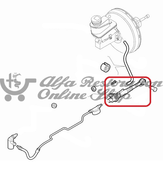 Alfa 159/Brera/Spider Clutch Master Cylinder (All Models/LHD)