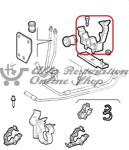 Alfa Romeo/Fiat/Lancia Various Applications Clip
