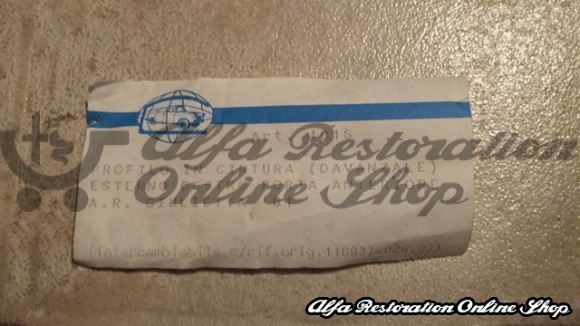 Giulietta 1981-1985 (116 series) Front Right Door Window Trim