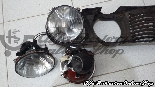 Alfa Romeo GTV 2.0 & GTV6 Outer Right Clear Headlight (no parking light)