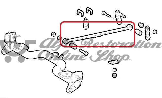 FIAT Doblo MY2005 Rear Suspension Leaf Spring