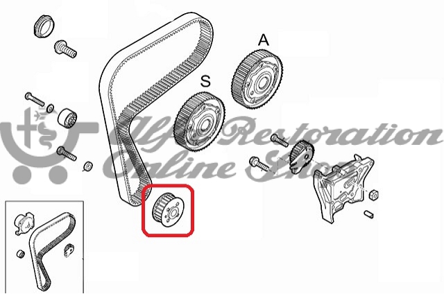 Alfa 159/Brera/Spider/Giulietta/4C Timing Belt Pulley
