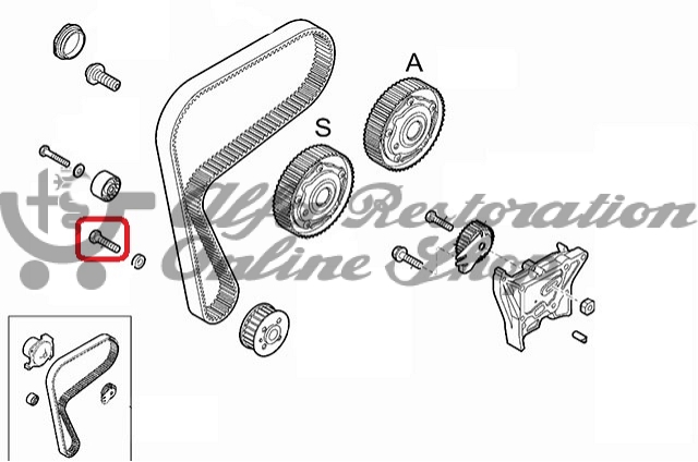 Alfa Romeo/FIAT/Lancia/JEEP Crankshaft Pulley Bolt