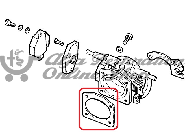 Alfa 33/75/145/146/Spider 115 Series Throttle Body Gasket