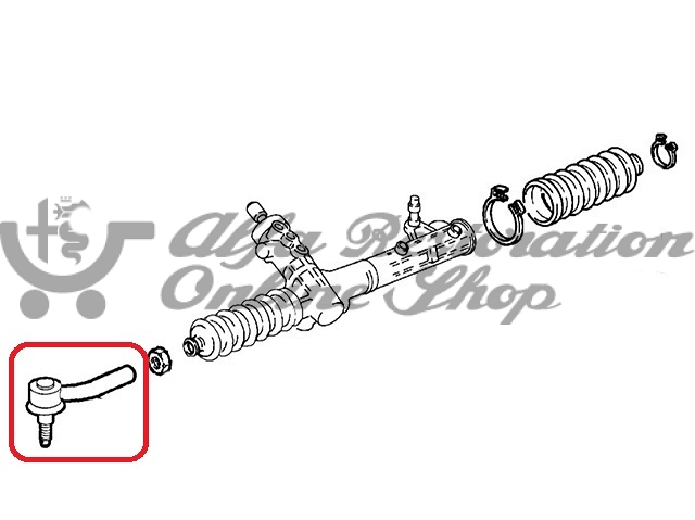 Alfa 159/Brera/Spider Steering Right Track Rod