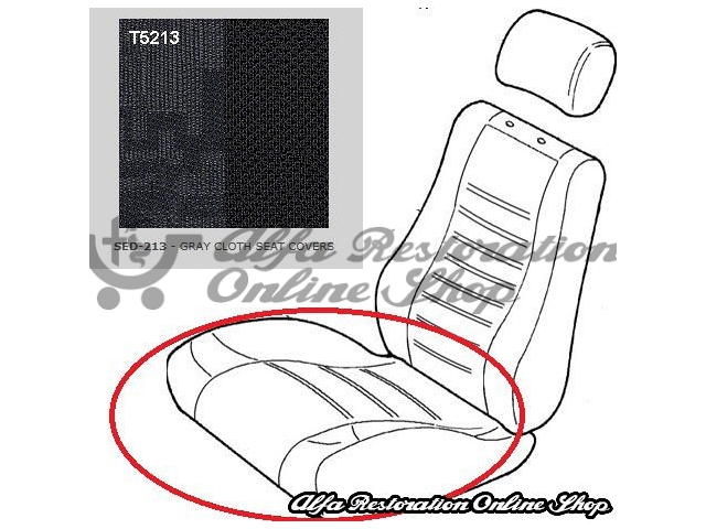 Alfa 145/146 Front Seats Base Fabric
