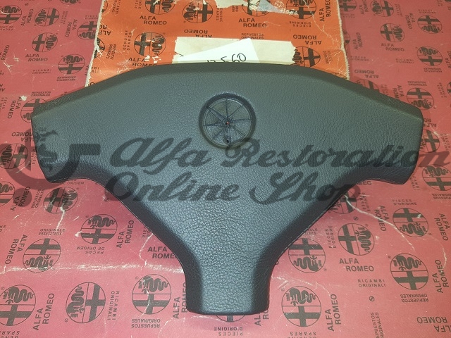 Alfa 164 Series 1 3.0 V6 12V Warning Horn Pad (Leather)