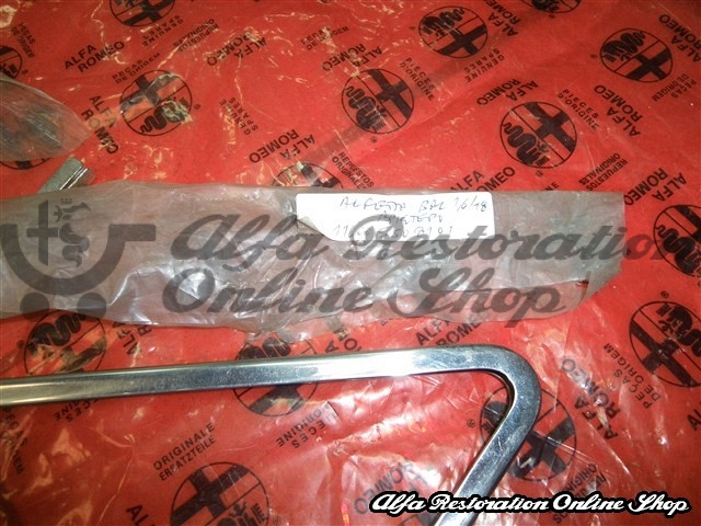 Alfetta Berlina 1.6/1.8 Front Left Door Chrome Trim