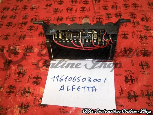 Alfetta Berlina/GTV Fusebox