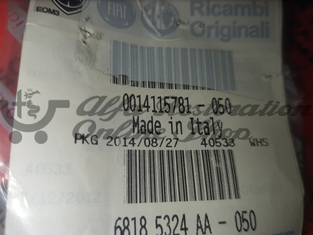 Alfa Romeo/Fiat/Lancia Push Fastener (7mm X 7mm)