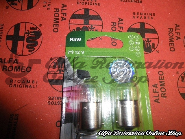 Alfa 33 907 Series Rear Parking Lights Bulbs Set 5W