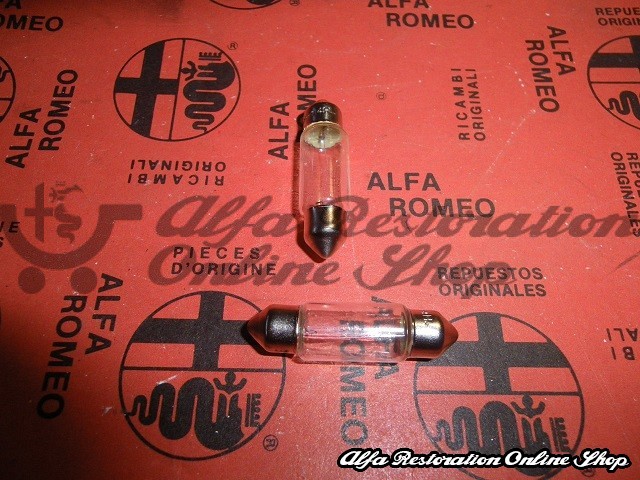 Alfa Romeo/Fiat/Lancia Various Applications Torpedo Bulb (12V 10W)
