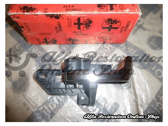 Alfa 145/146 Front Left Door Inner Chrome Pull Handle (Door Opening)