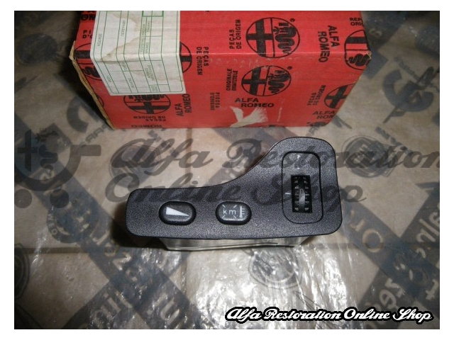 Alfa 156 Dashboard Illumination Rheostat/Dimmer/Km Reset/Headlight Angle Switch