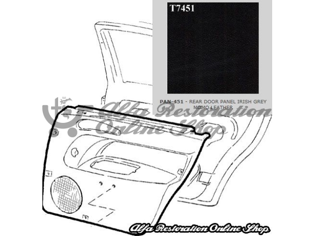 Alfa 156 Door Card - Front Left Door