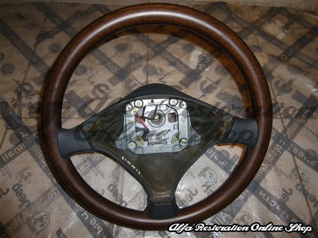 Alfa 156 Series 1 Steering Wheel in Wood