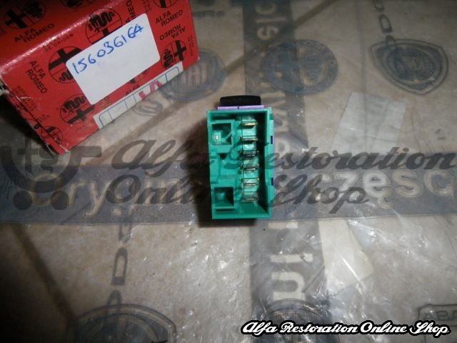 Alfa 156 Facelift Rear Left Door Power Window Switch (Switch on Front Door Console)