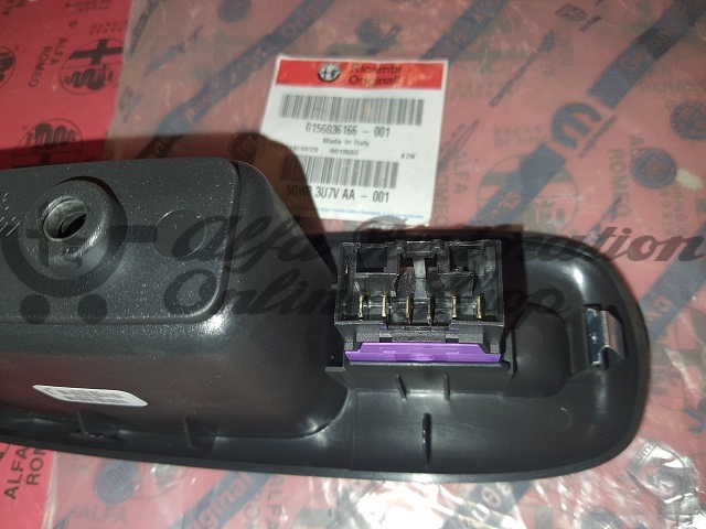 Alfa 156 Passenger Door Power Windows Switch Control Panel (LHD/RHD 2001-2005 models)