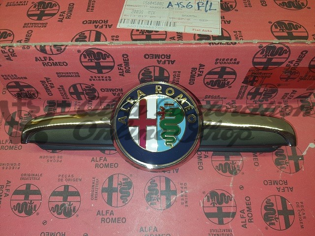 Alfa 156 Facelift Bonnet Badge and Chrome Grille