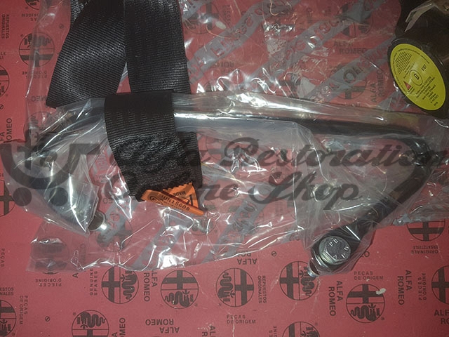 Alfa 147 3 Door Front Right Seat Belt with Pretensioner (Black Color)