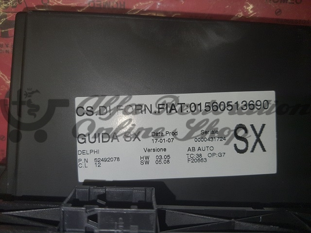 Alfa 147/GT Air Conditioning/Clima Control Panel (LHD)