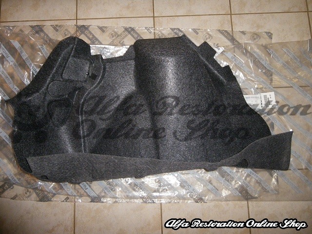 Alfa 147 Left Side Boot/Wheelarch Carpet Cover in Anthracite Grey