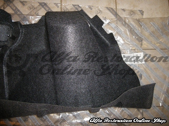 Alfa 147 Left Side Boot/Wheelarch Carpet Cover in Anthracite Grey