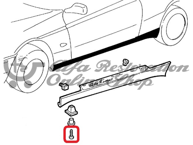 Alfa Romeo/FIAT/Lancia Various Applications Screw