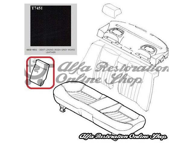 Alfa 156 Rear Seats Armrest