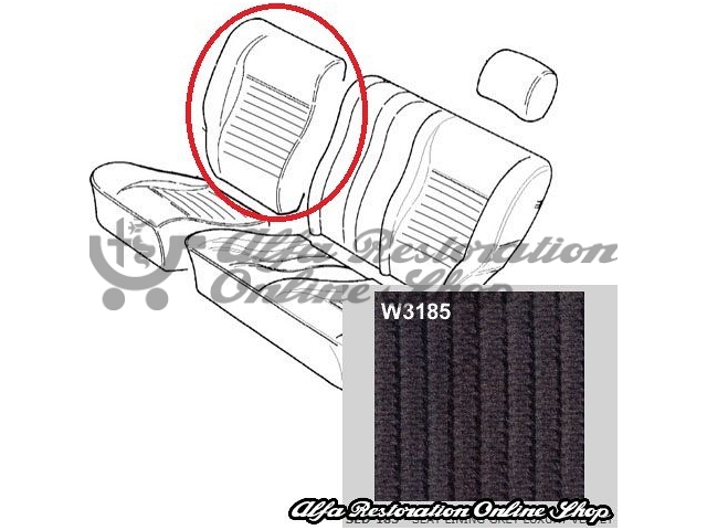 Alfa 145/146 Rear Seats Back Fabric - Right Side
