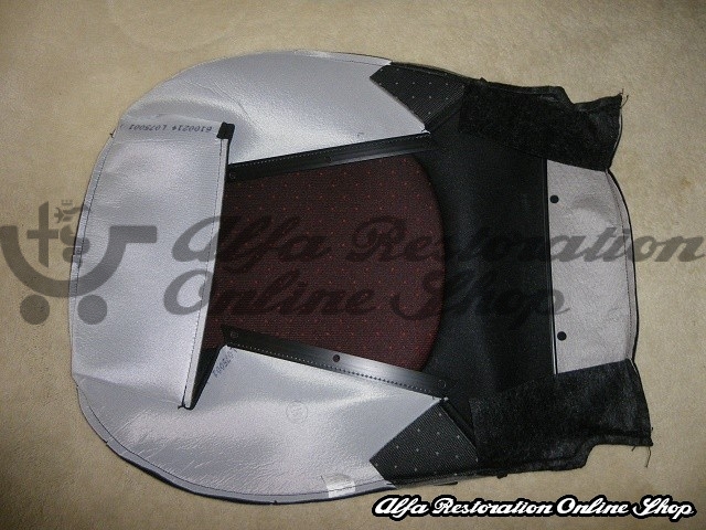 Fiat Grande Punto (2005-2008) Front Seats Base/Cushion Fabric (Red)