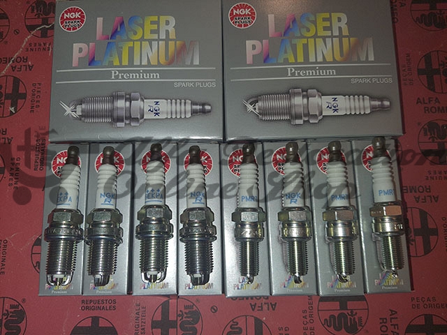 Alfa 145/146/155/156/166 GT/GTV Twin Spark Spark Plugs Set (M14 & M10)