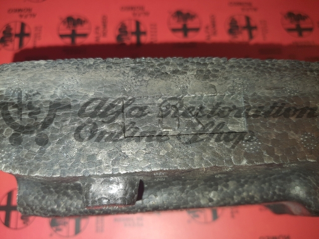 Alfa 147 Rear Bumper Anti-Collision Buffer (Center/Left Side)
