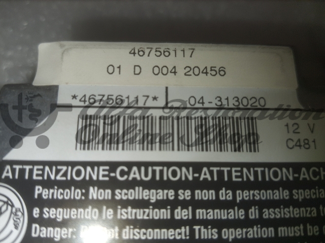 Alfa 147 Airbag ECU