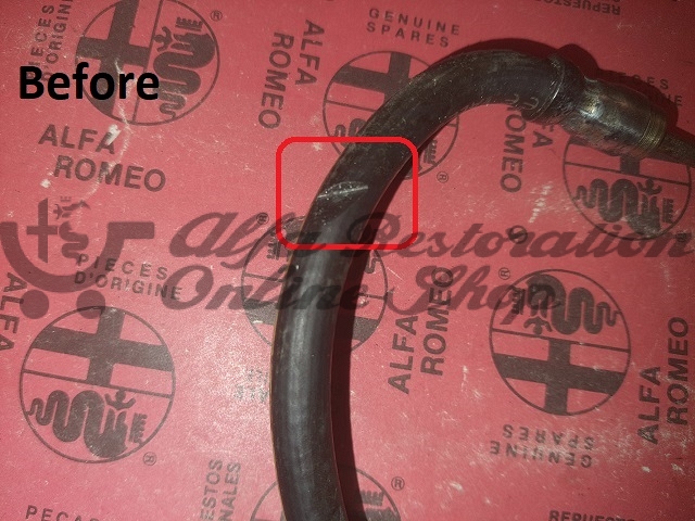 Alfa 147/156/GT Clutch Hose/Pipe Repair Service