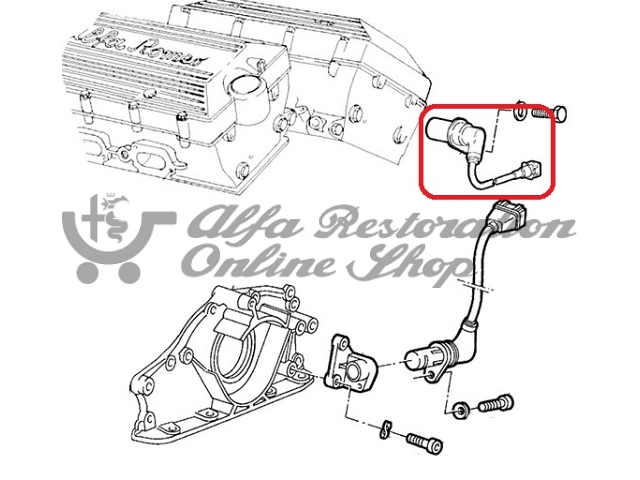 Alfa 147/156/164/166/GT/GTV/Spider Camshaft Position Sensor