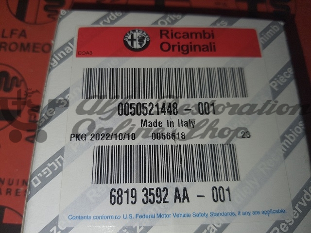 Alfa GTV/Spider 916 Series "Alfa Romeo" Boot/Bonnet Badge (Adhesive)