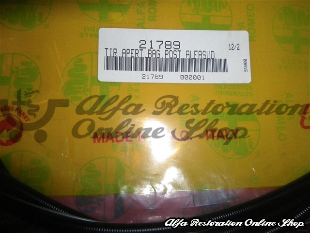 Alfasud Boot/Trunk Cable