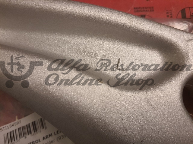 Alfa 159/Brera/Spider Front Suspension Lower Left Control Arm