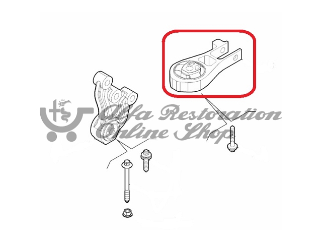 Fiat 500X/Jeep Renegade Stabilizer Engine Mount (Chassis Side)