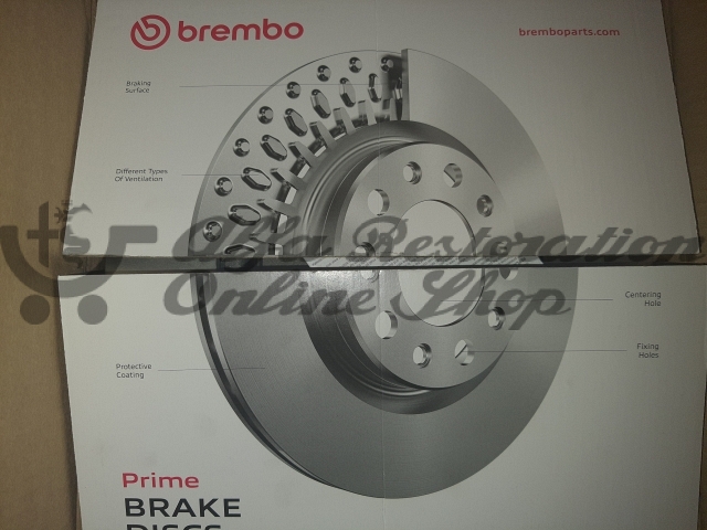 Jeep Renegade Front Disk Brakes Set (2014-2018)