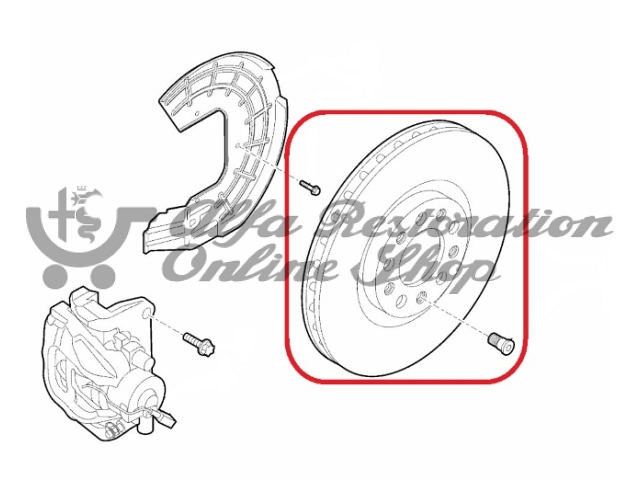 Jeep Renegade Front Disk Brakes Set (2014-2018)