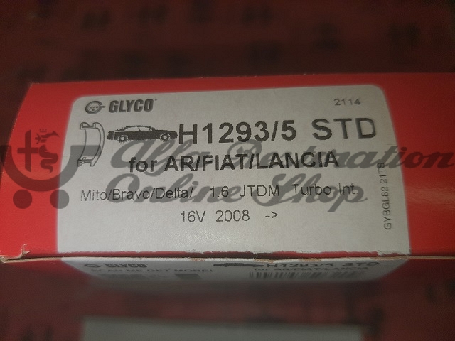 Alfa 159/Brera/Spider/MITO/Giulietta/Tonale 1.8 TB/1.6 JTD Crankshaft Bearings Set (Standard Size)