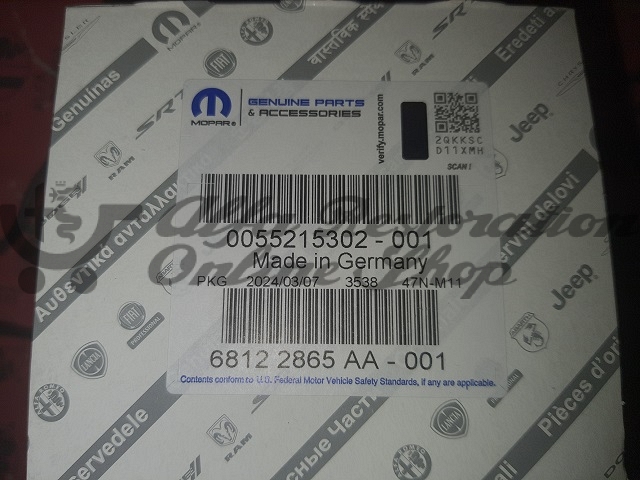 Alfa 159/Brera/Spider/Giulietta/4C 1750 TBi/1.8 Valve Cover Gasket