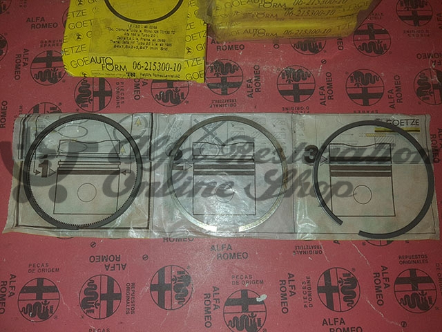 Alfa 164/155 Q4 2.0 4C TB/FIAT Coupe & Croma/Lancia Delta & Dedra Piston Rings Standard Size