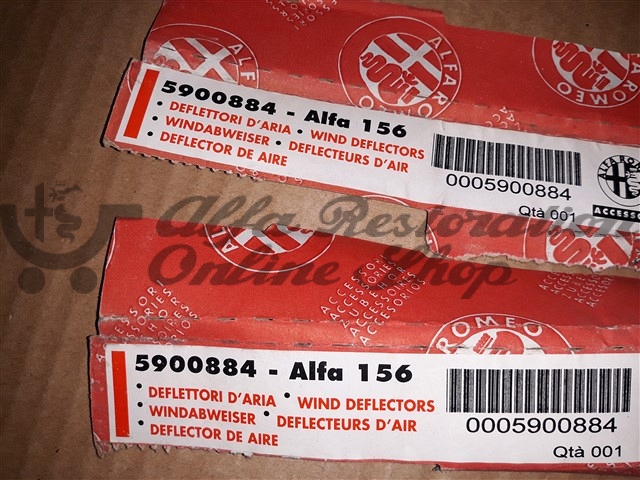 Alfa 156 Wind Deflectors