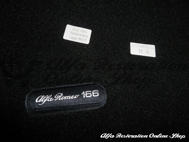Alfa 166 All Models Floor Mat Set (OEM/LHD models)